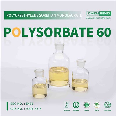 Polysorbate 60: อิมัลซิไฟเออร์ที่สมบูรณ์แบบสำหรับผลิตภัณฑ์ดูแลส่วนบุคคล