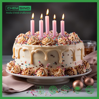 แคลเซียม Stearoyl Lactylate CSL ผงสำหรับเค้ก